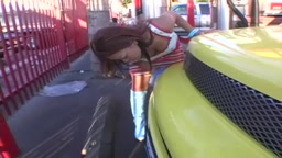 ストリップショー→タバコを吸いながらセックス