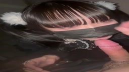 かわいい地雷がフェラチオをする