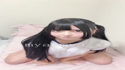 地雷系アヘ顔ダブルピース