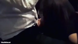 宴会のカラオケでフェラ抜き