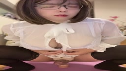 騎乗位アナルオナニー