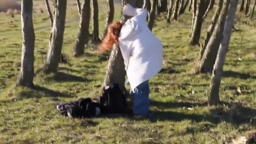 A real massage parlor masseuse giving real oral massage service at its best.