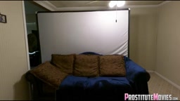 Real amateur couple having passionate sex