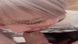 居家Tシャツ美女の包皮舐め＆馬眼弄りフェラ