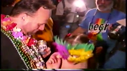 Just in time for Mardi Gras - Naked girl requests groping hands