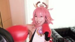 八重神子コスプレ エロ動画