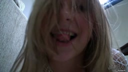 Teen Kasia 007a white fishnet