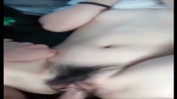 車内ｾｯ 彼女｢ん//いっぱい射精てる〜w