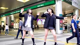 「AI作成」tiktokダンス 襲撃