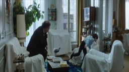 nude mother confident nude in public (from film)