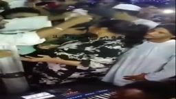 Bride moving on random guy