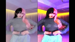 プロゲーマーYoutuber透け？④（コントラスト調整）