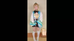 わんこす ござるコスでローター挿入電マオナ Fantia