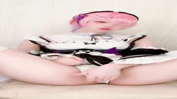 わんこちゃん　リゼロ　ラム　コスプレ