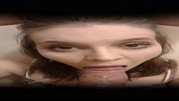 The free blowjob queen who loves it