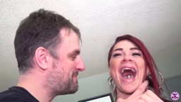 ticklish gingerhaired gets nibbled and plumbed