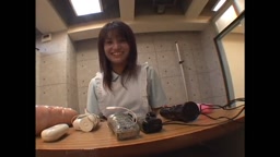 AVだと気づいて帰る美人歯科助手