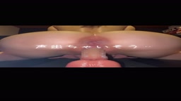 アナル丸見えオナニー