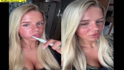 Blonde German tiktok goon fuel