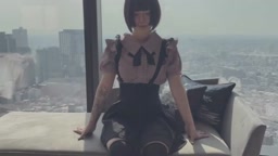 コンカフェ嬢の地雷系美女と密会