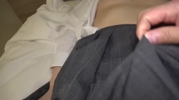 無）未処理剛毛の膣内に射精