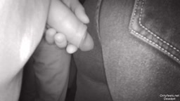 Encoxada fucking ass in jeans