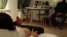 Cuckold Husband Prepares His Girl For a Steamy Threesome