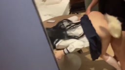 制服コスに尻尾をはやしてハメる