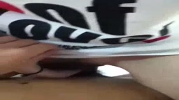 学生カップル 生ハメ騎乗位