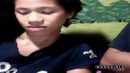 2 Asians, Fingering & Masturbating on Webcam