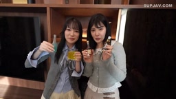 投稿19713キュートな美乳嬢二人と乱〇