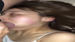 まさにチンポを頬張るといったフェラチオ