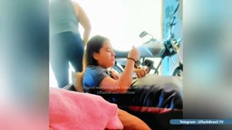 Encoxada - CalebSoek showing his bulge to his cousin