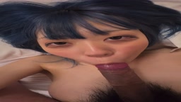 地雷系　フェラ　顔射