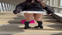 お姉さんの露出