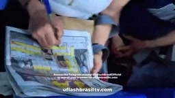 Encoxada - bulge on hand of milf she don't care