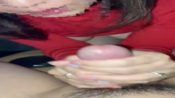 フェラで射精　精子全部飲んじゃった