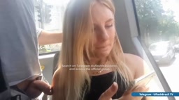 Encoxada - Dick in the shoulder on blonde teen