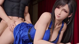 バックから･･･ティファ