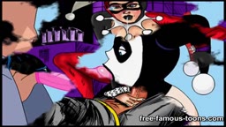 Joker and Harley Quinn hentai parody