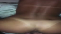 日焼け跡黒ギャル