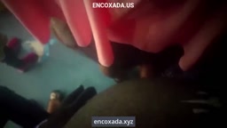 Encoxada bus( she reacts)