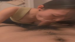 金髪彼女のフェラチオ