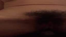 剛毛騎乗位アップ