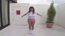 巨乳　ラジオ体操