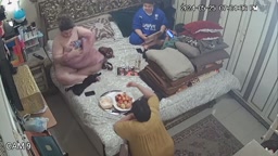 [IPCAM] Big breasts arab mother changes in front of her sons