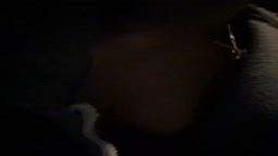 Outdoor night exposure masturbation