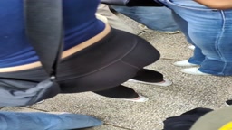 Encoxada a turista