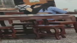 母女 食麪