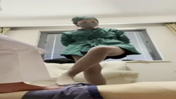 Chinese nurse handjob